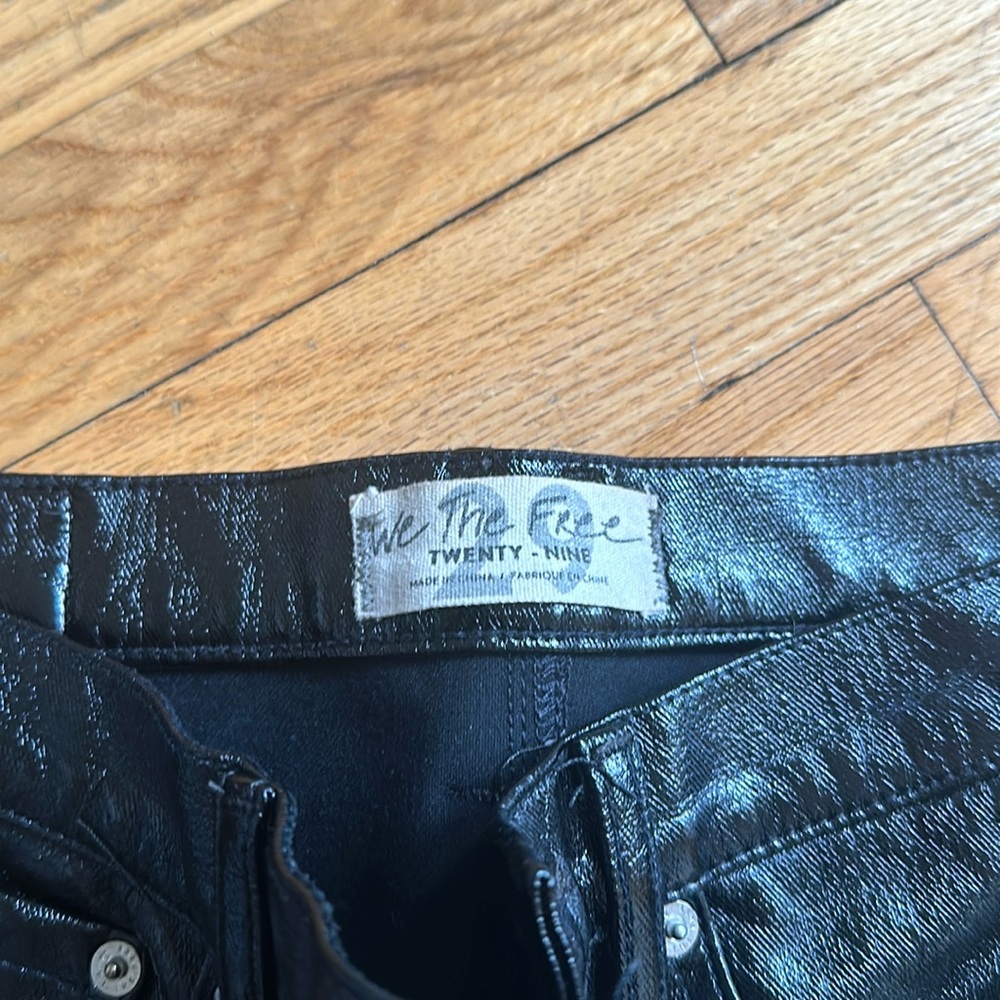 We the free leather pants size 29